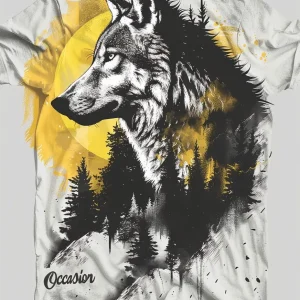 T-Shirts Wolf 001